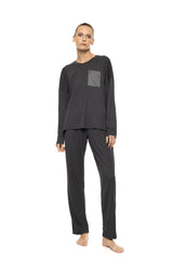 Pink Label - Pyjama Bamboo Solid
