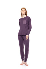 Pink Label - Pyjama Bamboo Solid