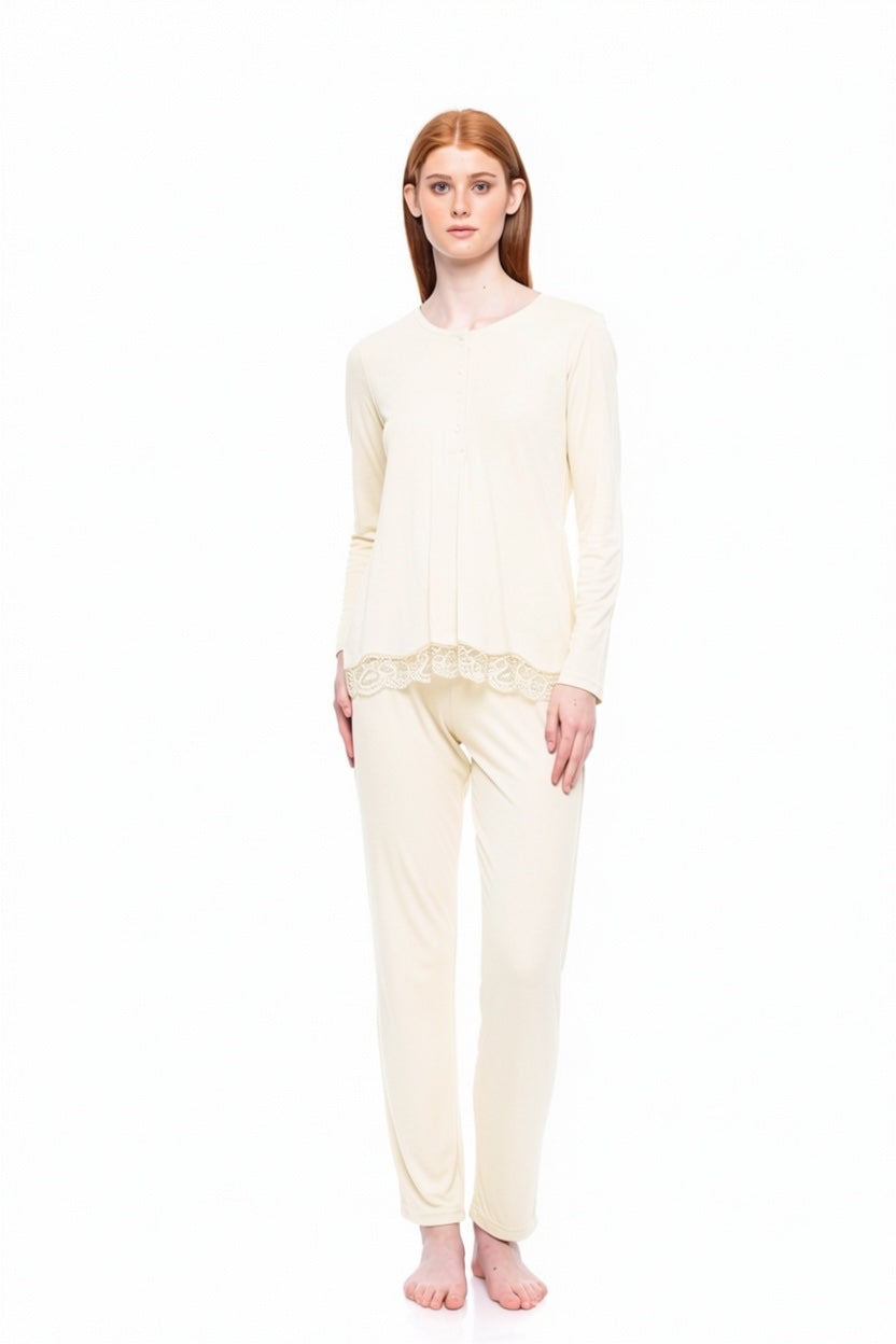 Pink Label - Pyjama Bamboo Solid