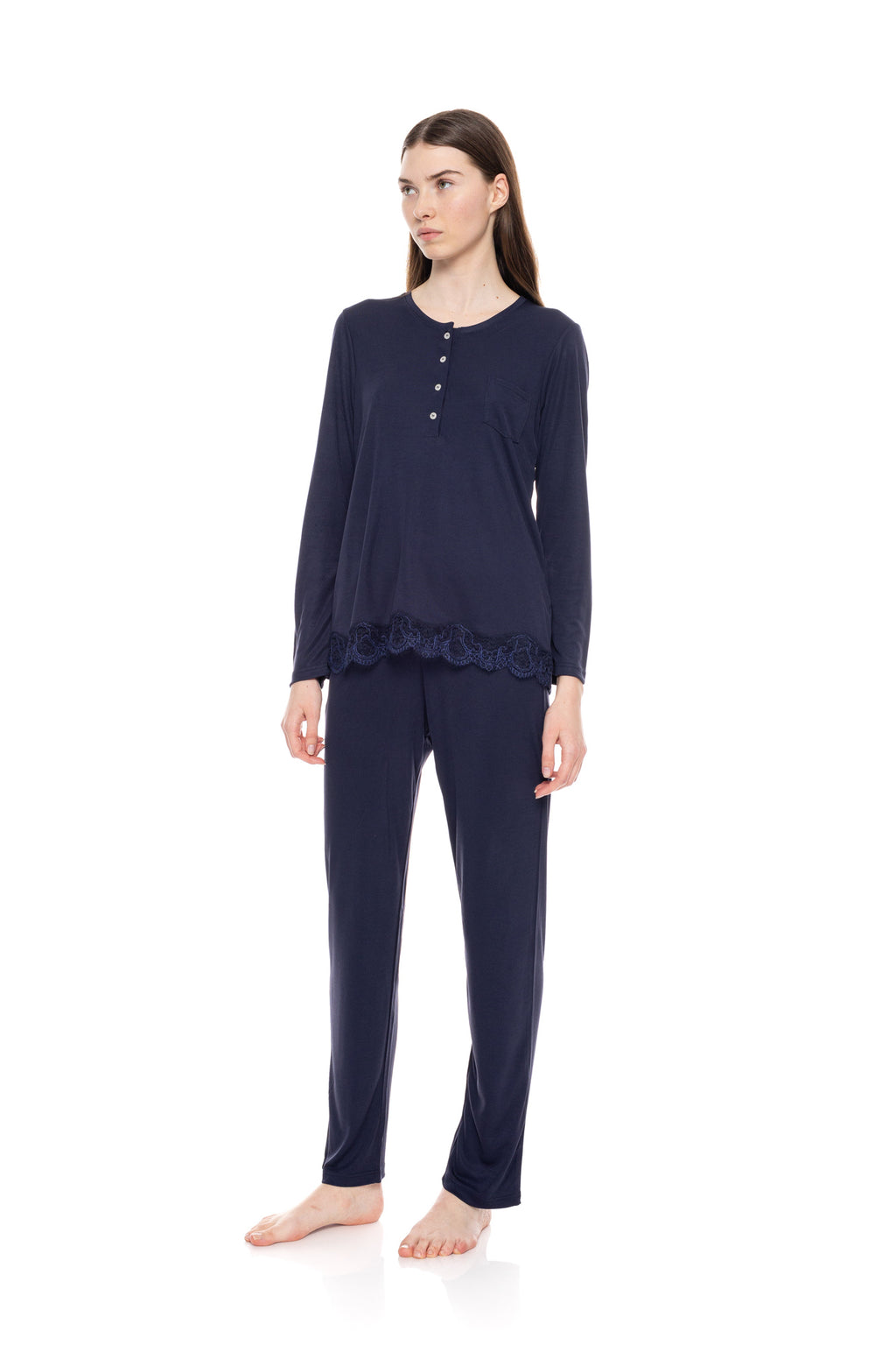 Pink Label - Pyjama Bamboo Solid