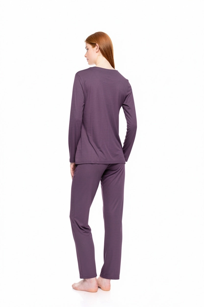 Pink Label - Pyjama Bamboo Solid