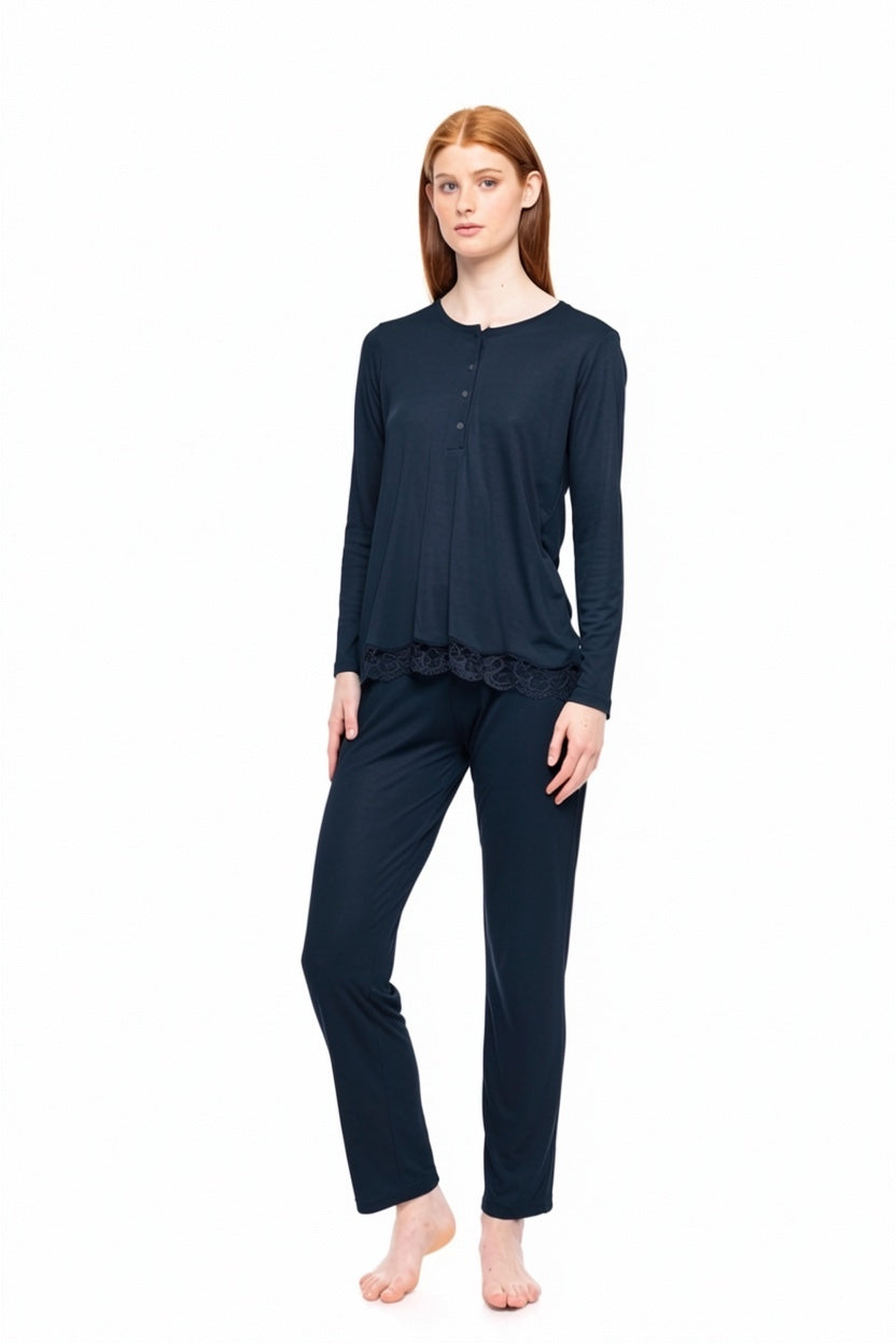 Pink Label - Pyjama Bamboo Solid
