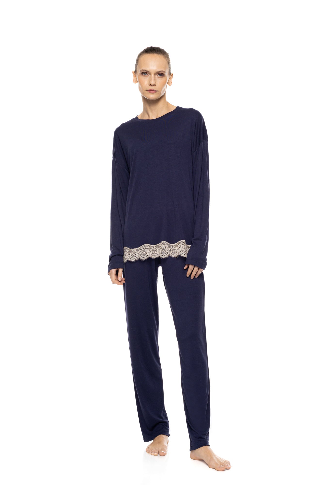 Pink Label - Pyjama Bamboo Solid