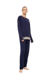 Pink Label - Pyjama Bamboo Solid