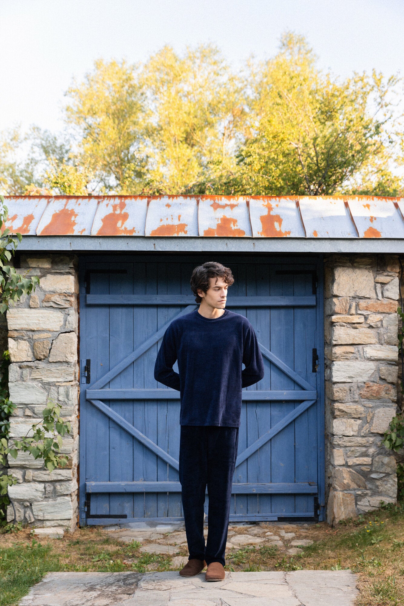 Ulisse - Pyjama Velvet Stipe