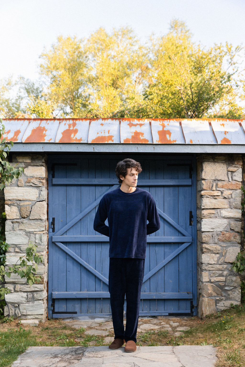 Ulisse - Pyjama Velvet Stipe