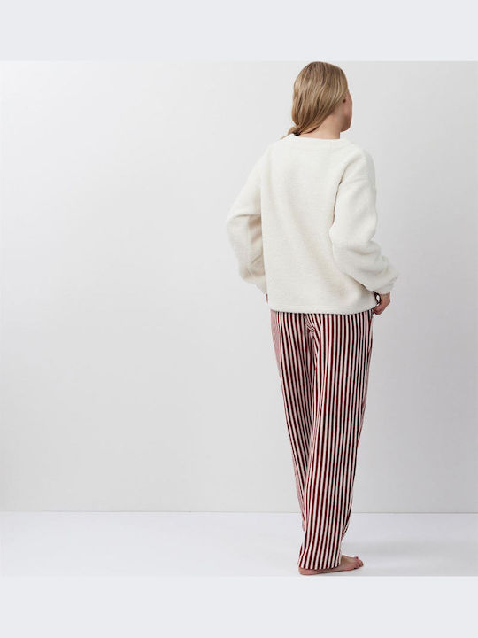 Aruelle Χειμερινό Γυναικείο Σετ Πιτζάμας Multicolor