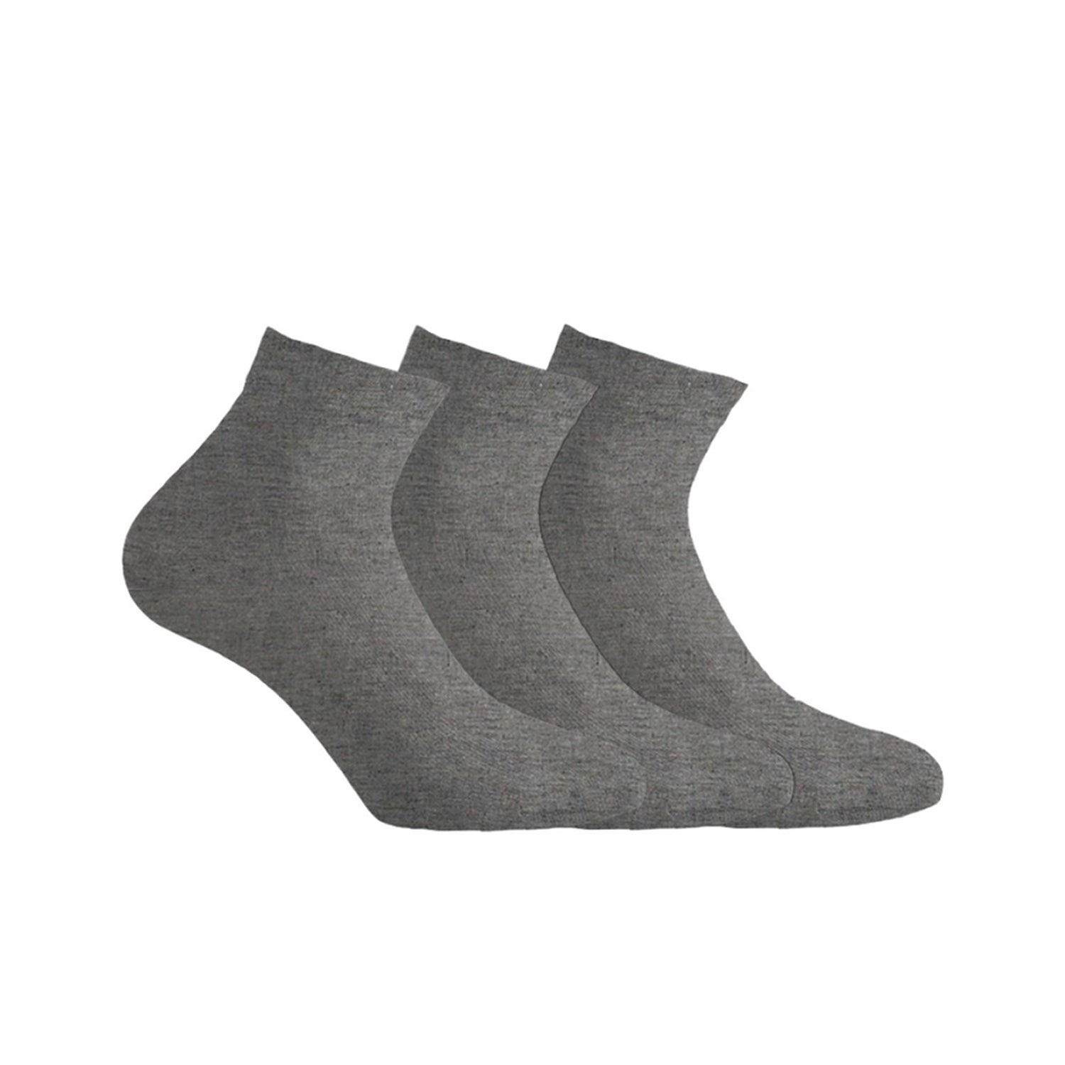 Walk - Ημικοντές κάλτσες από απαλό Cotton 3-pack
