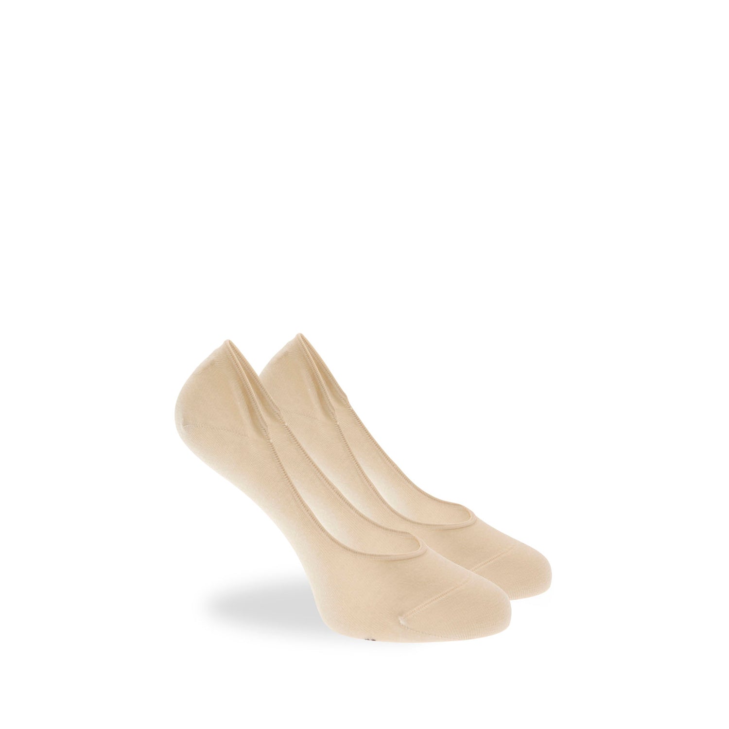 Walk - Αόρατες κάλτσες από απαλό Cotton με σιλικόνη 3-pack