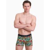 Walk - Απαλό βαμβακερό μποξεράκι με hawaii print