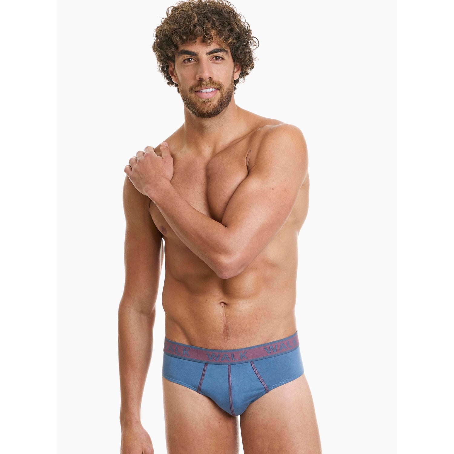 Walk - Απαλό βαμβακερό σλιπ 2-pack