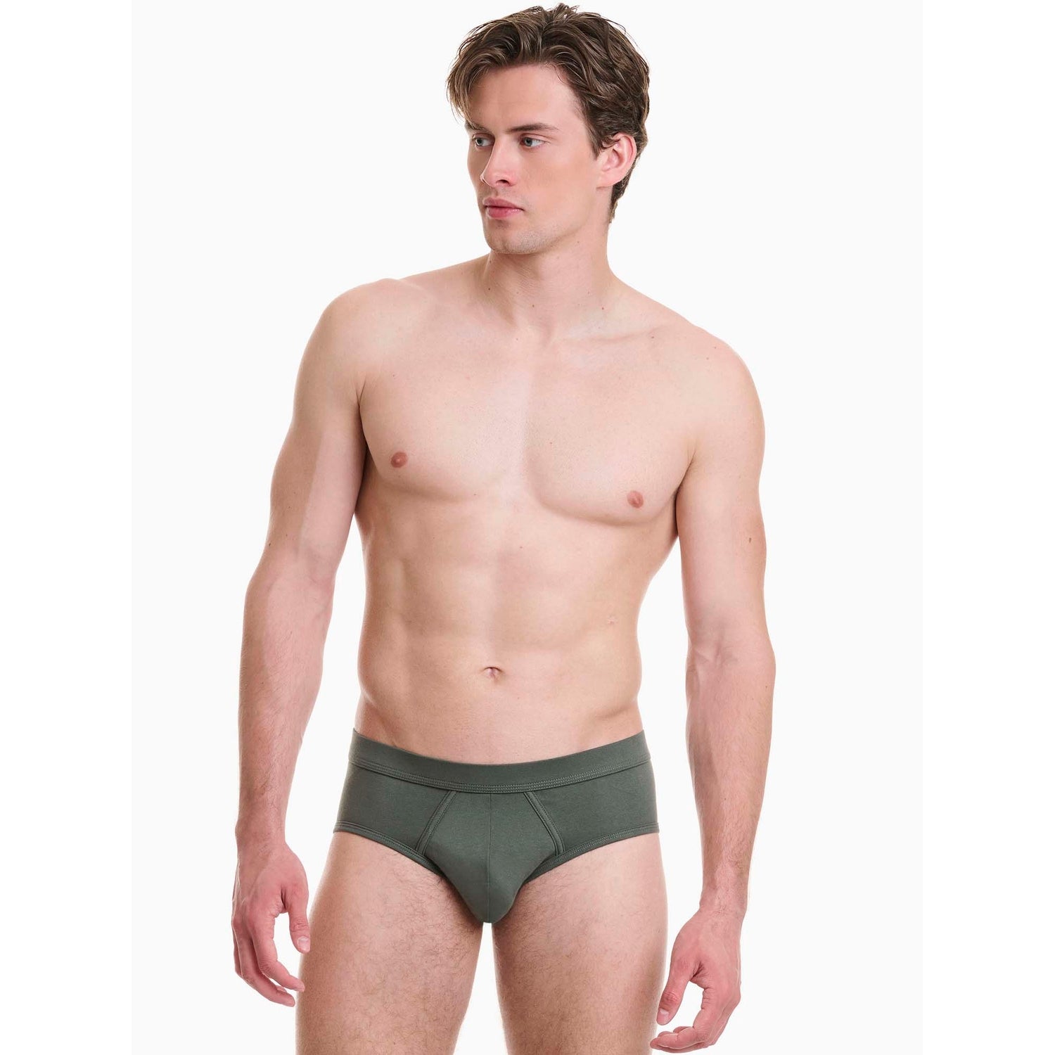 Walk - Ανδρικό σλιπ από απαλό Cotton 2-pack