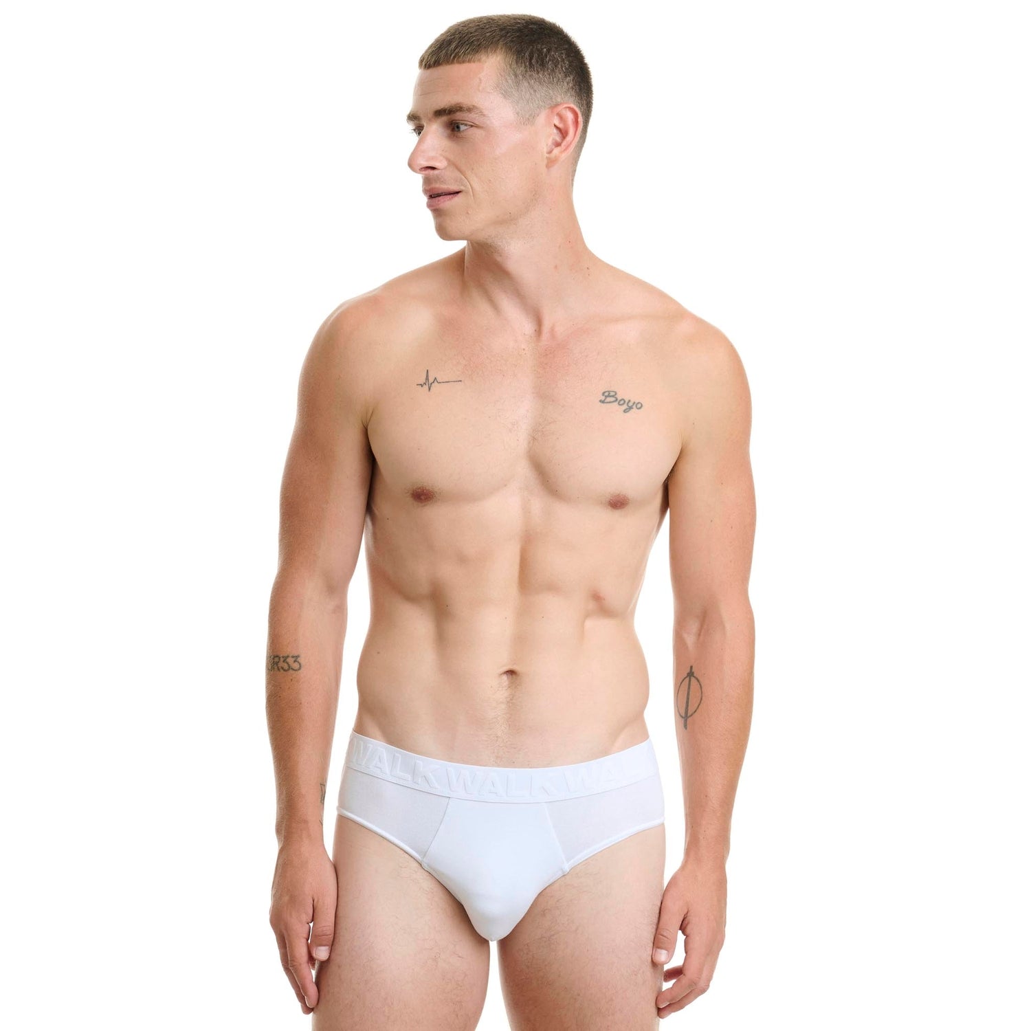 Walk - Ανδρικό βαμβακερό σλιπ 2-pack