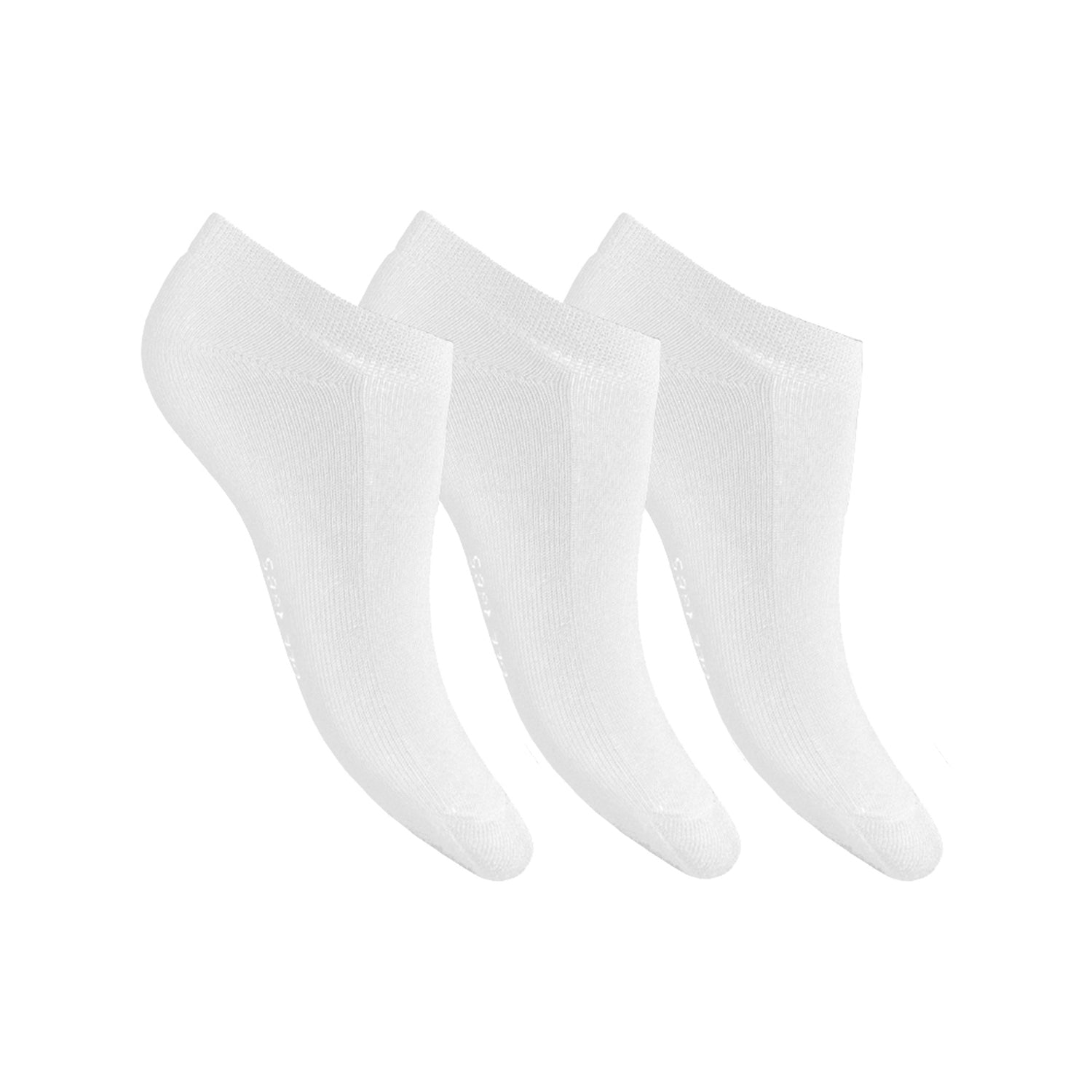 Walk - Κάλτσες ankle από απαλό Cotton 3-pack