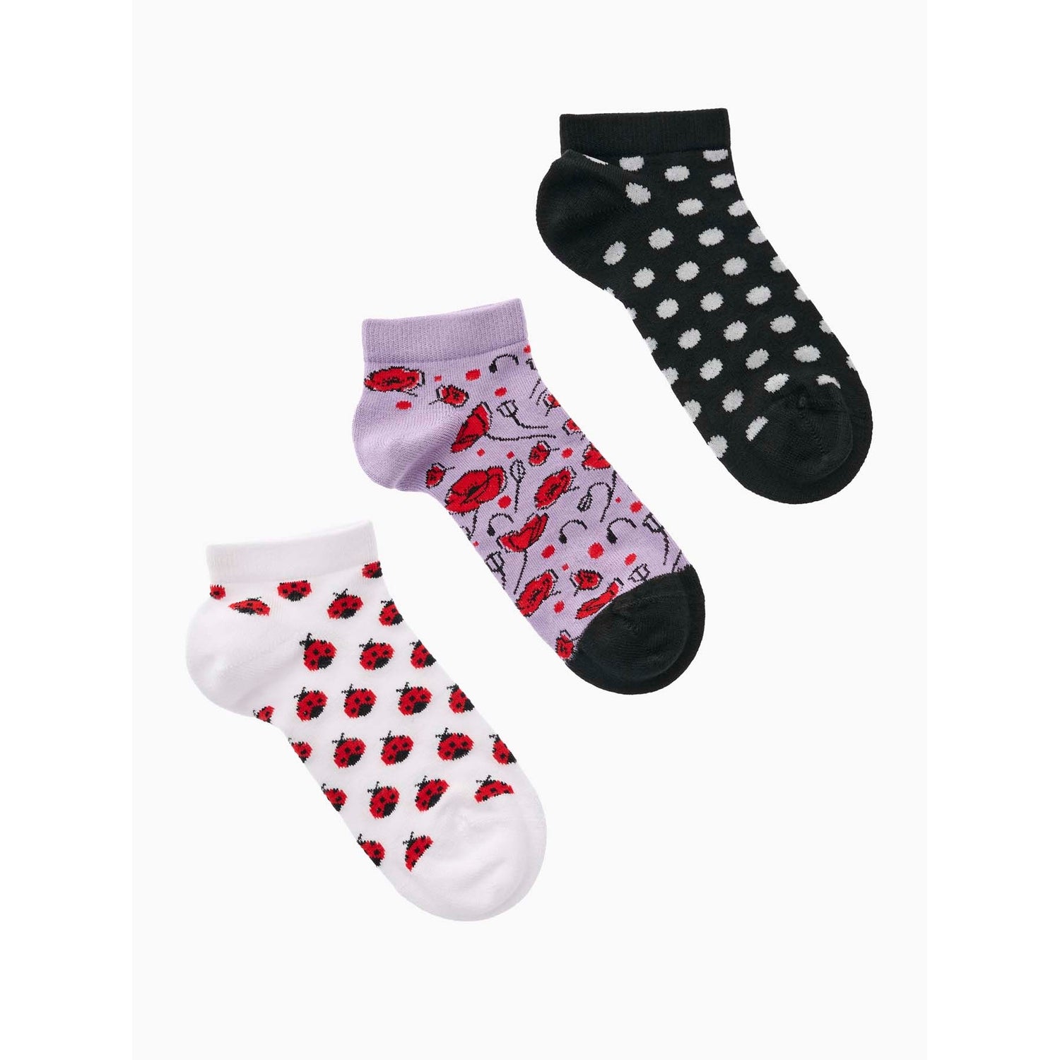 Walk - Παιδικές ankle κάλτσες από απαλό Bamboo 3-pack