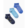 Walk - Παιδικές κάλτσες από απαλό Bamboo 3-pack σε χαμηλή γραμμή