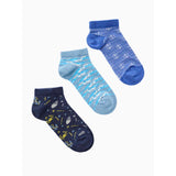 Walk - Παιδικές κάλτσες από απαλό Bamboo 3-pack σε χαμηλή γραμμή