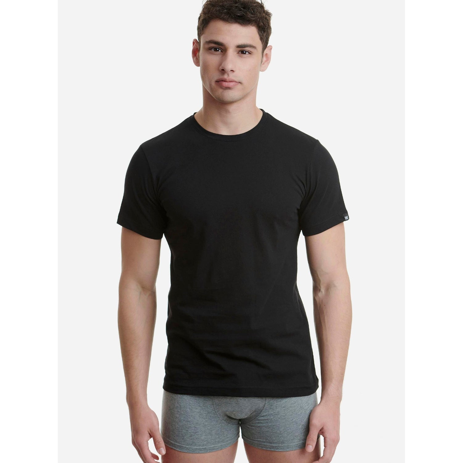 Walk - Βαμβακερό T-shirt με λαιμόκοψη