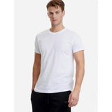 Walk - Loose fit t-shirt με λαιμόκοψη από απαλό cotton