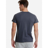 Walk - Loose fit t-shirt με λαιμόκοψη από απαλό cotton