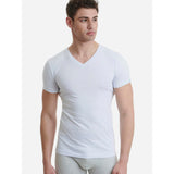 Walk - Ανδρικό V-neck T-shirt από απαλό βαμβάκι