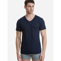 Walk - Ανδρικό V-neck T-shirt από απαλό βαμβάκι