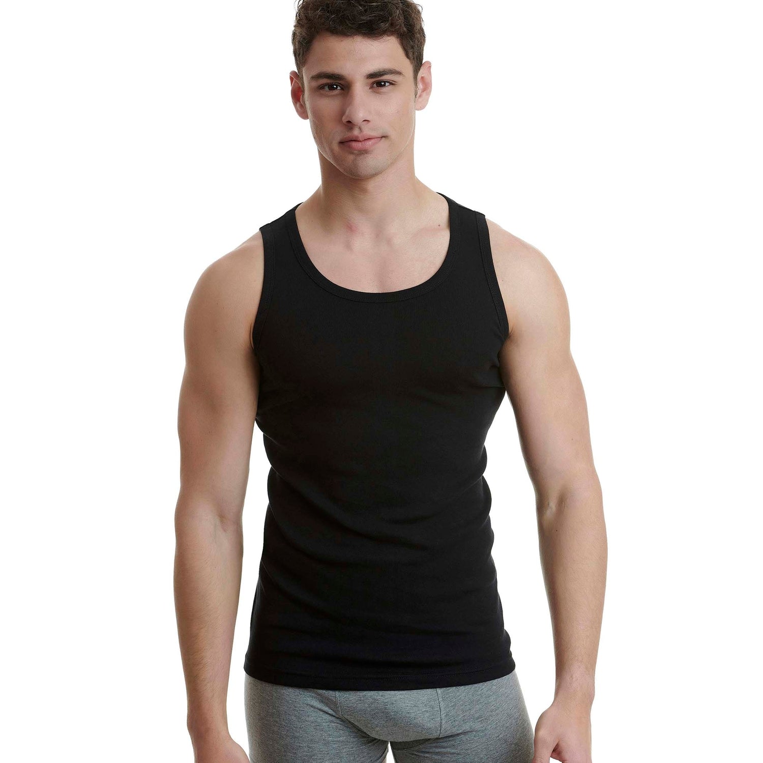 Walk - Αμάνικη φανέλα από απαλό cotton 2-pack