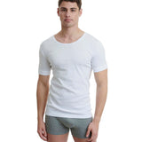 Walk - Βαμβακερό T-shirt με στρογγυλή λαιμόκοψη