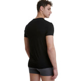 Walk - T-shirt με λαιμόκοψη από απαλό Bamboo