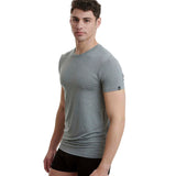 Walk - T-shirt με λαιμόκοψη από απαλό Bamboo