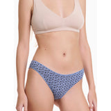 Walk - Floral slip από απαλό Bamboo 2-pack