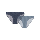 Walk - Slip από απαλό bamboo με σχέδιο paisley 2-pack