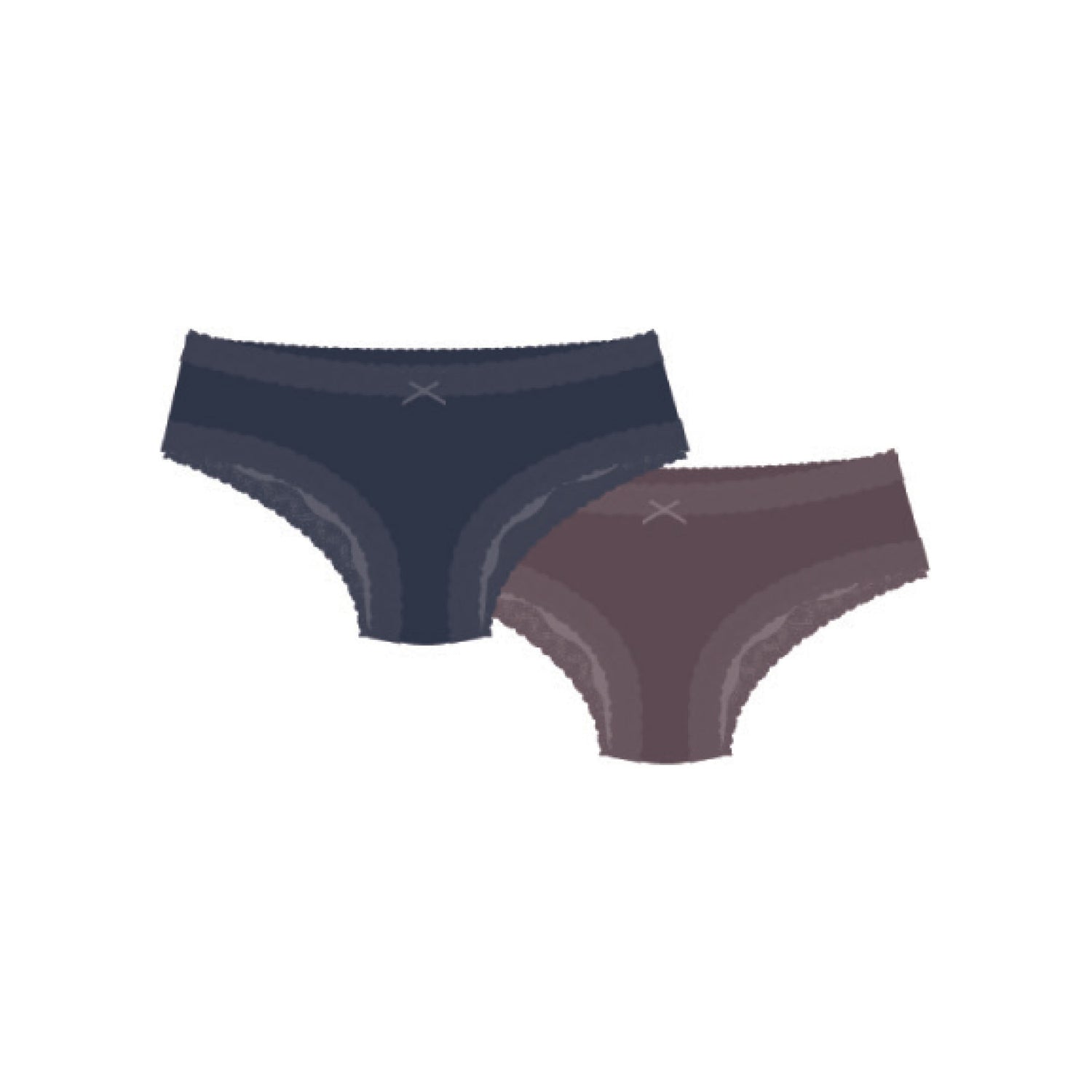 Walk - Brazilian brief από απαλό bamboo 2-pack