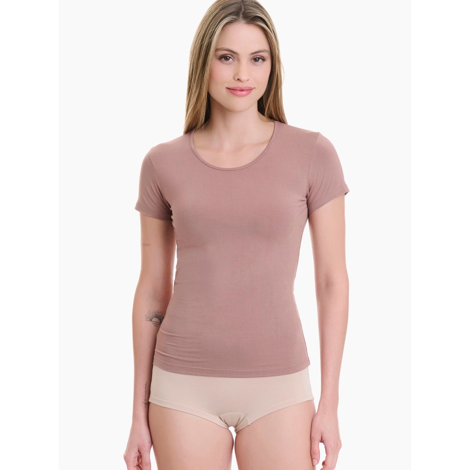 Walk - T-shirt με κοντό μανίκι από απαλό Bamboo