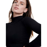 Walk - Top με μακριά μανίκια και ζιβάγκο από απαλό Bamboo