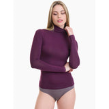 Walk - Top με μακριά μανίκια και ζιβάγκο από απαλό Bamboo
