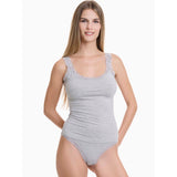 Walk - Top με τιράντα από απαλό Bamboo και λεπτομέρειες δαντέλας