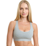 Walk - Bralette από απαλό Cotton με λάστιχο και φαρδιά τιράντα