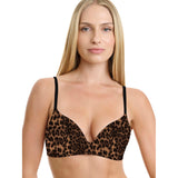 Walk - Seamless σουτιέν χωρίς μπανέλα με leopard print