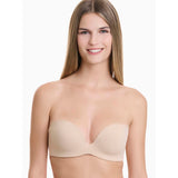Walk - Strapless push-up σουτιέν με αφαιρούμενα pads από απαλό Cotton