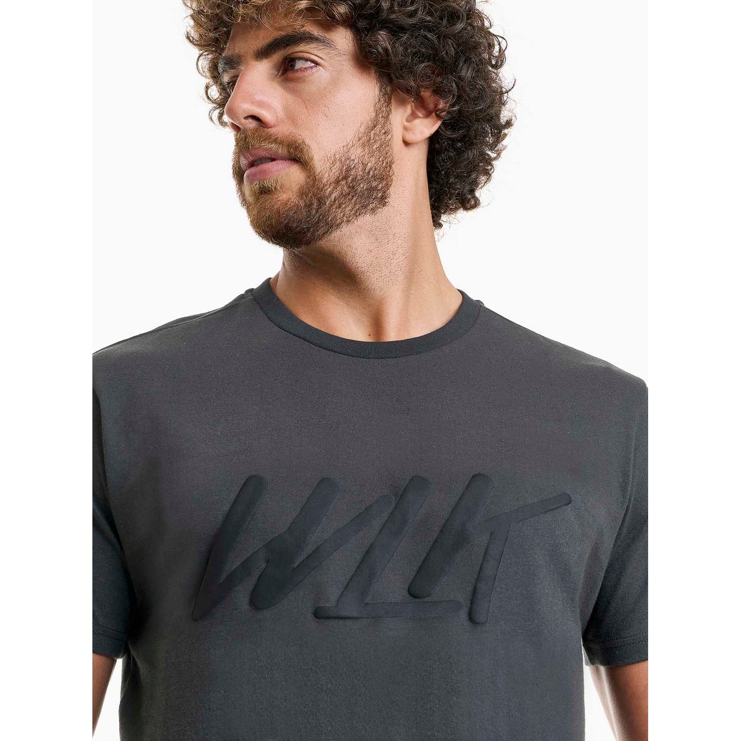 Walk - T-shirt με τύπωμα από απαλό Cotton