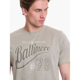 Walk - T-shirt με τυπωμένο σχέδιο από απαλό Cotton